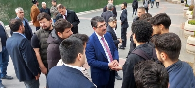 NASIROĞLU, ESNAF ZİYARETİNDEYDİ