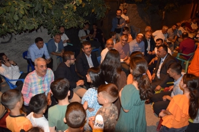 NASIROĞLU,  VATANDAŞLARLA BULUŞTU