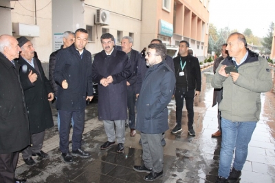 Nasıroğlu’ndan hastalara ziyaret
