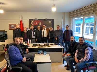 ODA BAŞKANI TAŞKIRAN, GÖREVE BAŞLADI