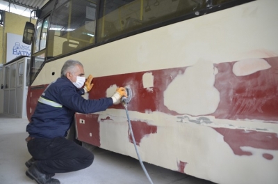 ONARILAN OTOBÜS TEKRAR HİZMETE SUNULDU