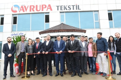 OSB’de Yeni Bir Tekstil Fabrikası Üretime Başladı