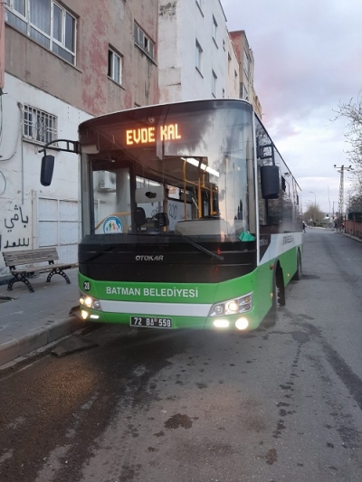 OTOBÜS KULLANIM SAYISINDA GÖZLE GÖRÜLÜR BİR ŞEKİLDE DÜŞÜŞ YAŞANIYOR