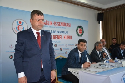Öz Sağlık-İş, kongreye gitti