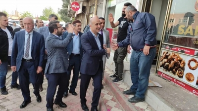 Özdemir ve Gür'den Kozluk İlçesine Ziyaret 