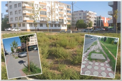 PARK DEĞİL, TARLA GİBİ 