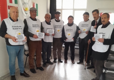 PWK Batman'da  Kürtçe Seçmeli Ders İçin Broşür Dağıttı
