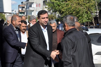 Ramanlı acılı ailenin taziyesine katıldı