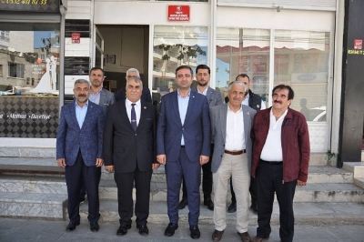 Ramanlı muhtarlarla bir araya geldi