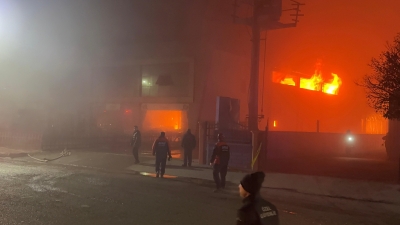 Raudi  Mobilyada çıkan yangın 3 saatte söndürüldü