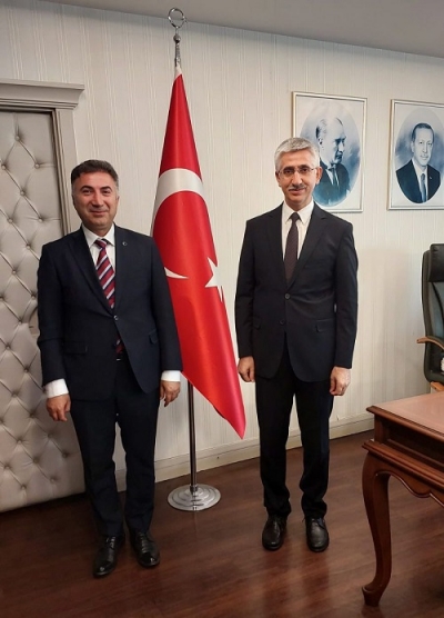 Rektör Demir’den Nazif Yılmaz’a Ziyaret