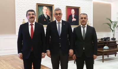 SAĞLIK BAKANINI ZİYARET ETTİLER...