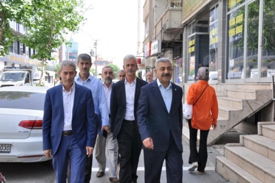 ŞAHİN, ESNAFA TEŞEKKÜR ZİYARETİNDE BULUNDU