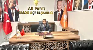 Sason İlçe Başkanı mazbata aldı