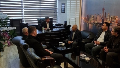 Şevki Taş’tan Çiftçi’ye “Hayırlı olsun” ziyareti