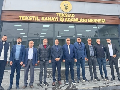 SGK İL MÜDÜRÜ NAİF GÜMÜŞ'ÜN TEKSİAD ZİYARETİ