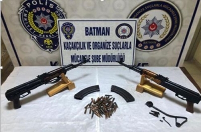 Silah kaçakçılarına darbe