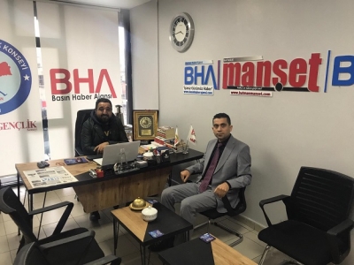 SİNAN SARI'DAN GAZETEMİZE ZİYARET
