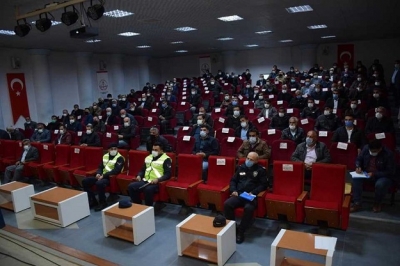 ŞOFÖRLER BİLGİLENDİRİLDİ
