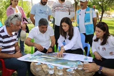 SÖNÜK BELEDİYE PROJELERİNİ YERİNDE İNCELEDİ