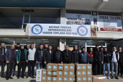 TEKSİAD’tan yardım seferberliği