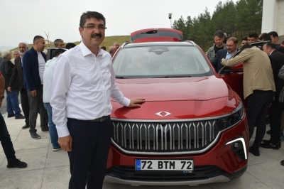 TOGG İLE ŞEHİR TURU ATTI