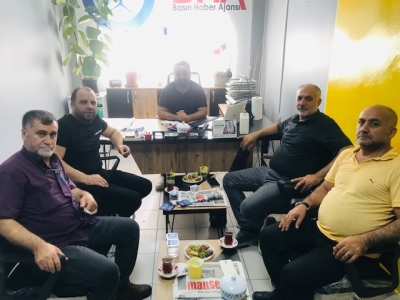 TOPTANCILAR DERNEĞİNDEN BHA MEDYA GRUBUNA ZİYARET