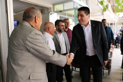 Tunç’tan esnaf ziyareti