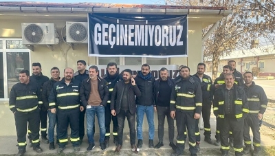 TÜPRAŞ İşçileri Eylemde