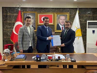 TÜZÜN AK PARTİ ADAY ADAYLIK BAŞVURUSUNU YAPTI
