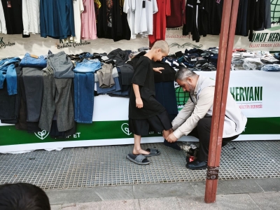 UMUT KERVANI’NDAN KÜÇÜK BİR YÜREĞE BÜYÜK DESTEK