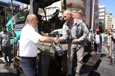 VALİ CANALP EMEKÇİLERİ ZİYARET ETTİ