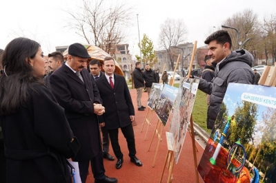 VALİ CANALP, KENTSEL DÖNÜŞÜM ALANINDAYDI
