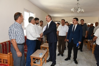 VALİ CANALP KÖYLERDEYDİ