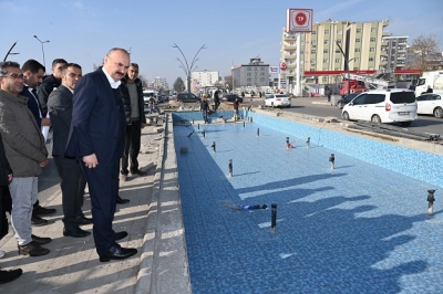 Vali Canalp, ‘Özgürlük Bulvarı’nda İncelemelerde Bulundu