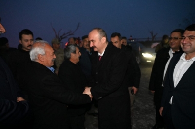 Vali Canalp’tan Köylere İkinci Tur Ziyaret