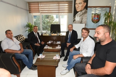 Vali Canalp’tan şoförlere odasına ziyaret 