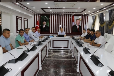 Vali Canalp’ten Acil ‘Su’ Toplantısı