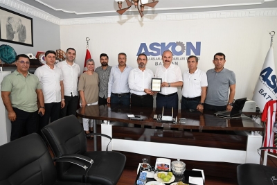 Vali Canalp’ten ASKON’a ziyaret