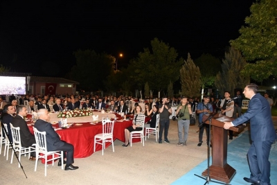 VALİ HULUSİ ŞAHİN VEDA ETTİ