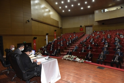 VALİYE BRİFİNG VERDİLER
