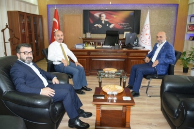 VEKİLDEN DEFTERDARA HAYIRLI OLSUN ZİYARETİ 