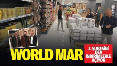 World Mar, 3. şubesini dev indirimlerle açıyor