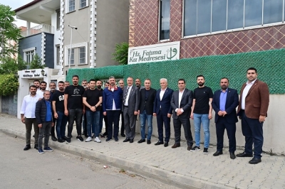 Yaşar'dan Şeyh Bağdu'ya ziyaret