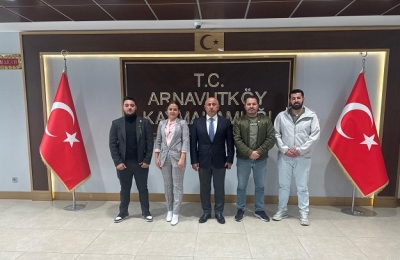YENİ YÜZYIL PARTİSİNDEN KAYMAKAM HERSANLIOĞLU'NA ZİYARET