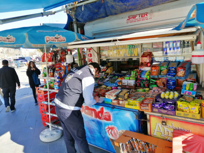 ZABITADAN YAYA KALDIRIM İŞGALİ DENETİMİ